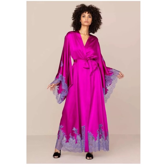 New! Rare AGENT PROVOCATEUR Elizabelle Silk Gown - Picture 2 of 16